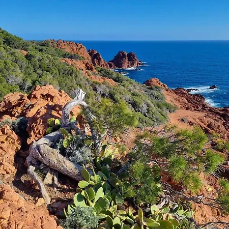 Le Jardin Du Cap Esterel Fh007 , Piscine Chauffee A Partir Du 05 Avril,parc Aquatique,animations Restaurants,boutiques, Activites Sportives * Saint-Raphael (Var)