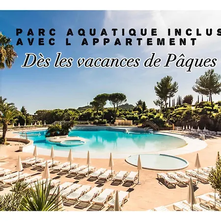 Le Jardin Du Cap Esterel Fh007 , Piscine Chauffee A Partir Du 05 Avril,parc Aquatique,animations Restaurants,boutiques, Activites Sportives * Saint-Raphael (Var)