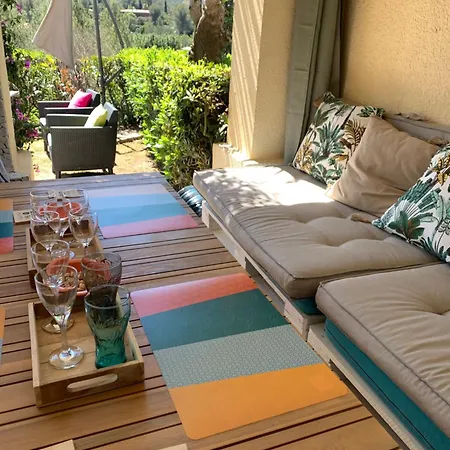 Le Jardin De L Esterel Fh007 -piscines -parking - Climatisation - Rez-dejardin -appartement En De Loisirs - Plages Διαμέρισμα *