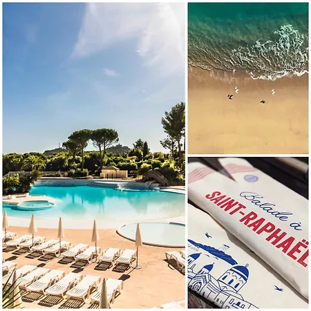 Le Jardin De L Esterel Fh007 -piscines -parking - Climatisation - Rez-dejardin -appartement En De Loisirs - Plages