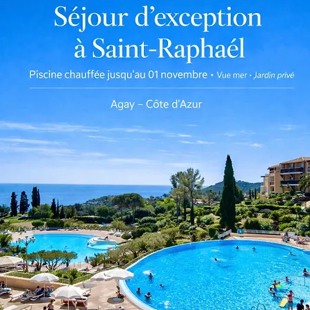 Le Jardin De L Esterel Fh007 -piscines -parking - Climatisation - Rez-dejardin -appartement En De Loisirs - Plages * Saint-Raphaël